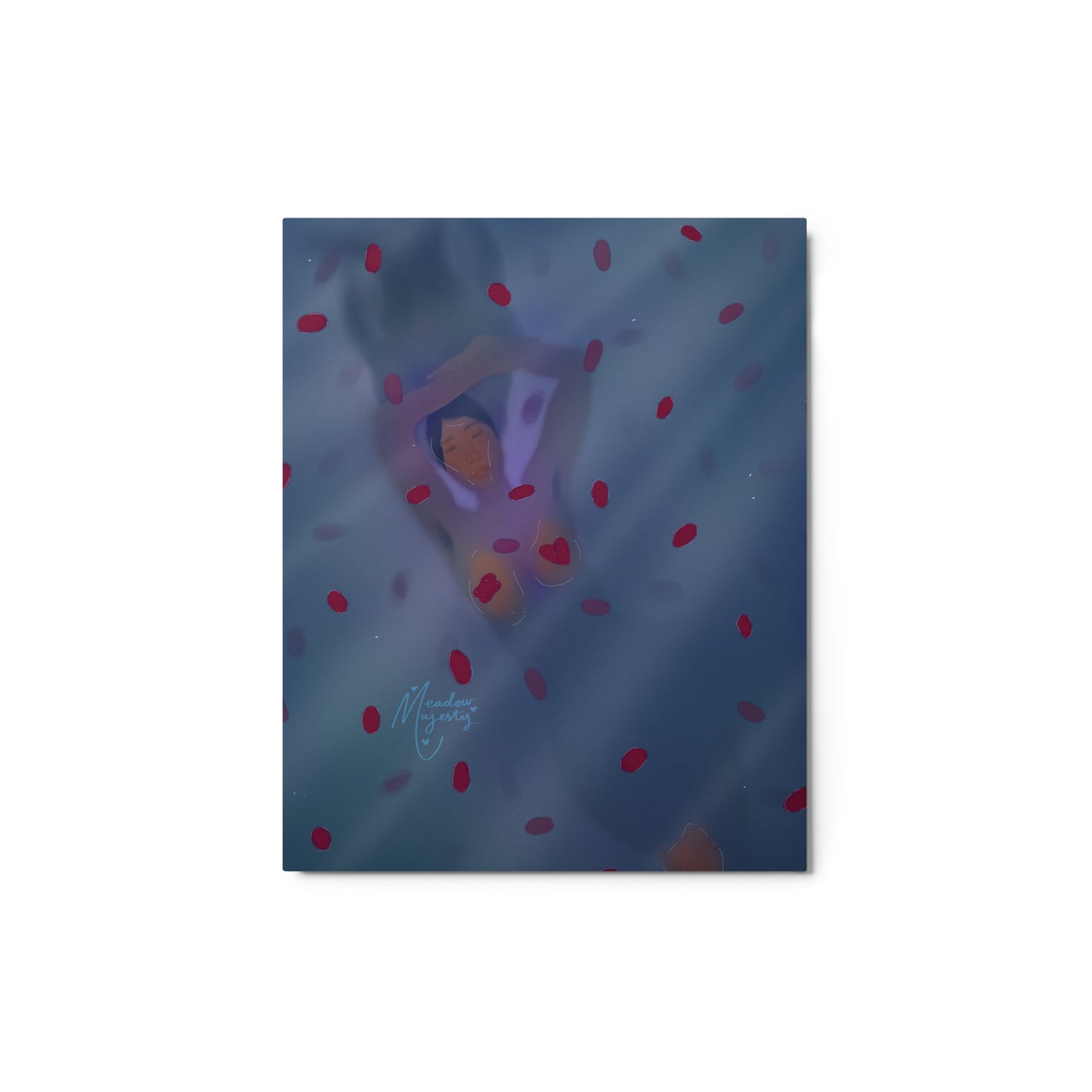 Lady of The Lake: Censored ~ Metal Print