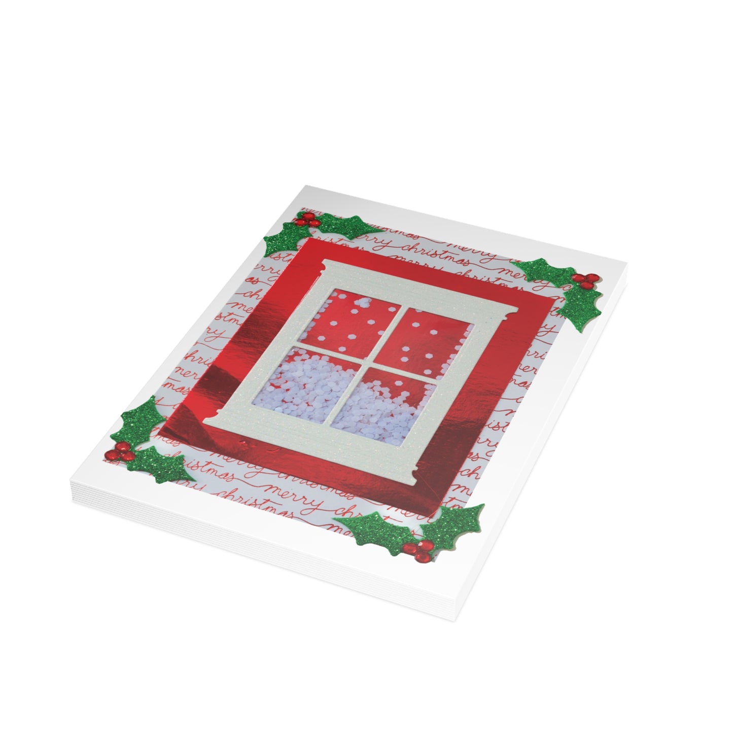 Holly Jolly ~ Greeting Card